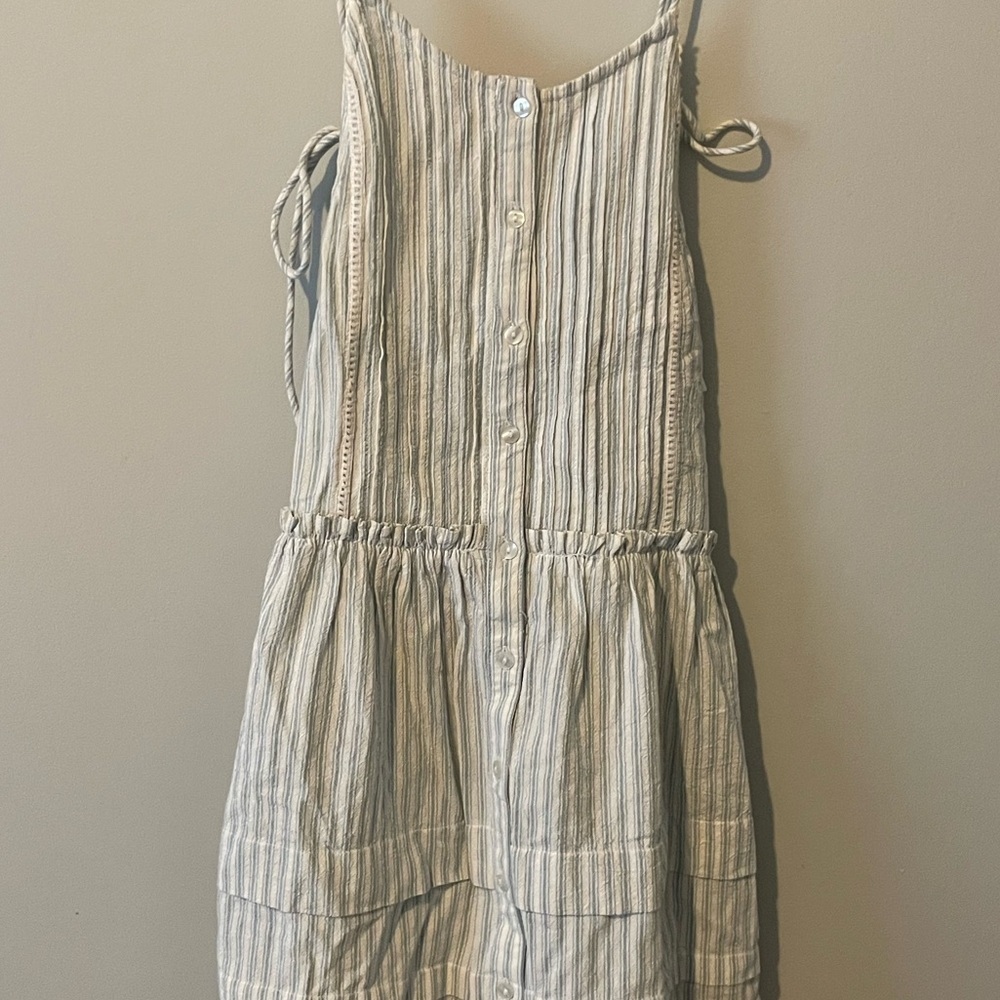 Free People Desert Days Stripe Mini Dress size S New - Picture 8 of 11